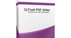 foxit pdf editor怎么去除水印